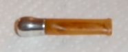 M803M Silver and amber cigarette mouthpiece